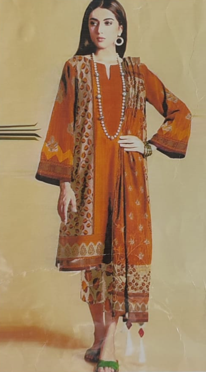 Al-Noor 3 Pcs. Kastoori Collection | BinSaeed